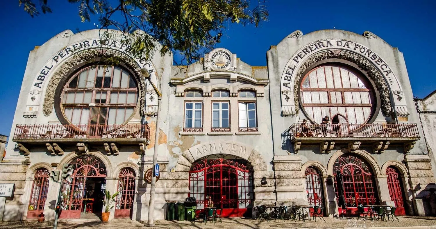 The Abel Pereira da Fonseca warehouse — a historic Art Nouveau industrial building repurposed as cultural space in Marvila